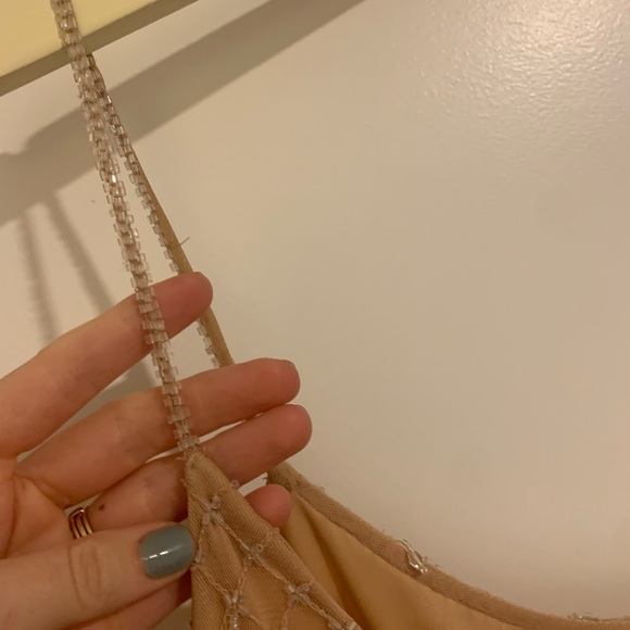 Jenny Yoo Beaded Bridesmaid Dress Light Pink Size Small - Picture 6 of 14